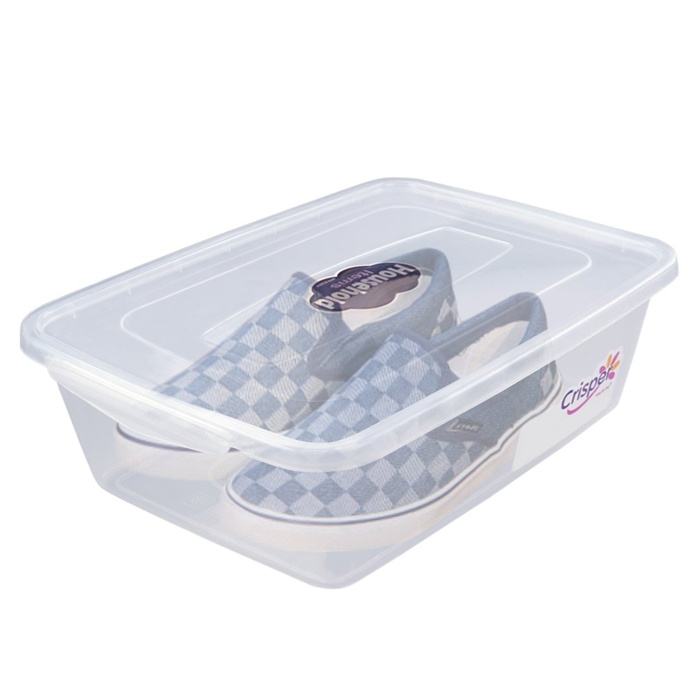 Amazon.com: Anbers 4-Pack 14 Quart Clear Latching Storage
